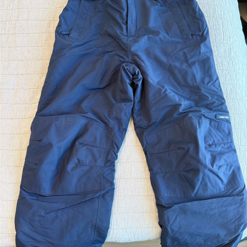 Lands' End Kids Blue Snow Pants